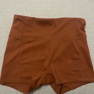 Jessica Simpson Rust Bike Shorts